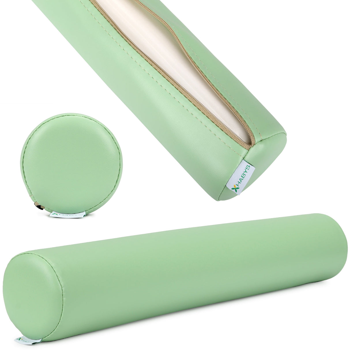 Pernă cilindru de poziționare pentru masaj 10x60 cm | Vinyl Flex