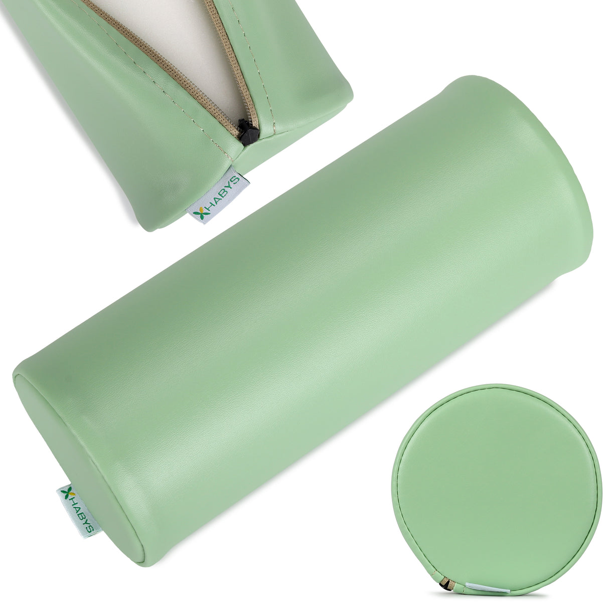 Pernă cilindru de poziționare pentru masaj 12x30 cm | Vinyl Flex