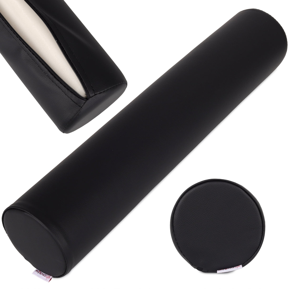 Pernă cilindru de poziționare pentru masaj 12x60 cm | Comfy Base