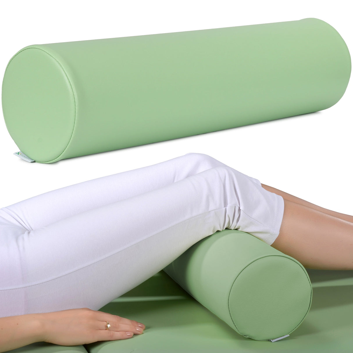 Pernă cilindru de poziționare pentru masaj 15x60 cm | Vinyl Flex