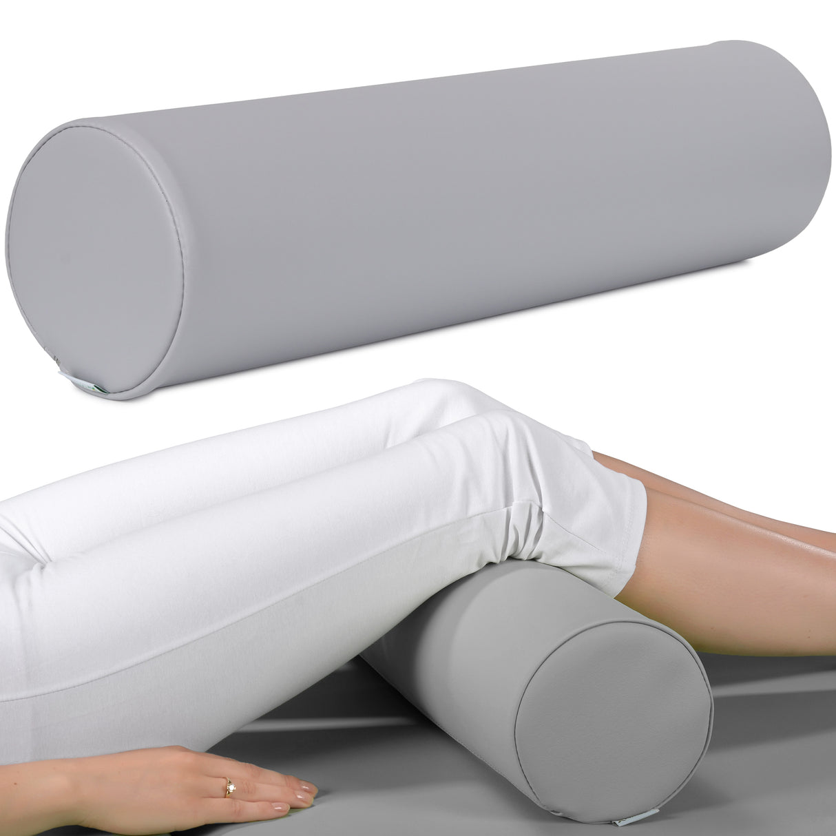 Pernă cilindru de poziționare pentru masaj 15x60 cm | Vinyl Flex