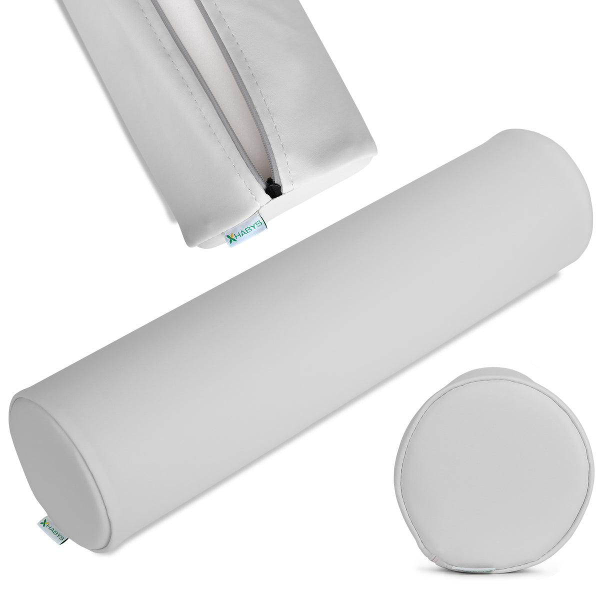 Pernă cilindru de poziționare pentru masaj 15x60 cm | Tapițerie Satin Comfort