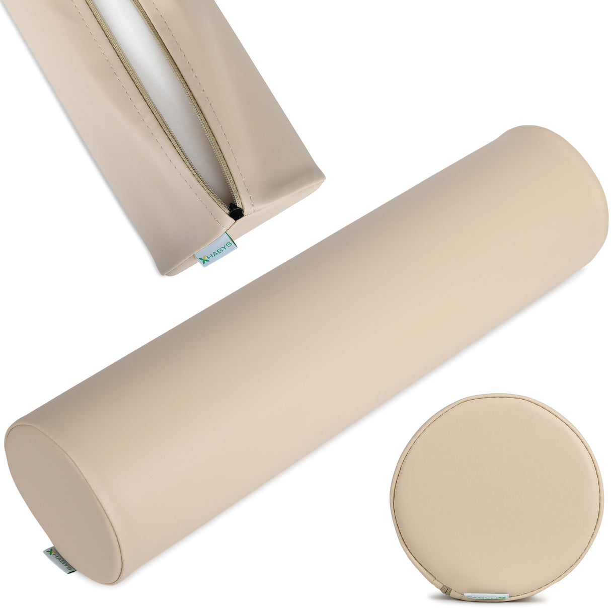 Pernă cilindru de poziționare pentru masaj 15x60 cm | Vinyl Flex