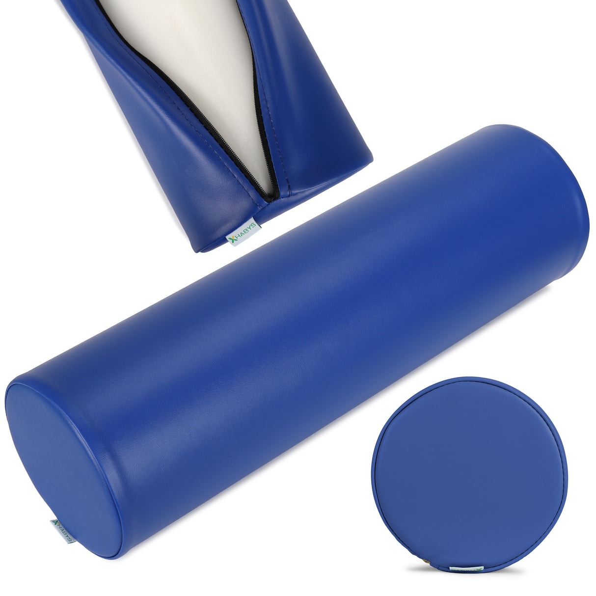 Pernă cilindru de poziționare pentru masaj 18x60 cm | Vinyl Flex