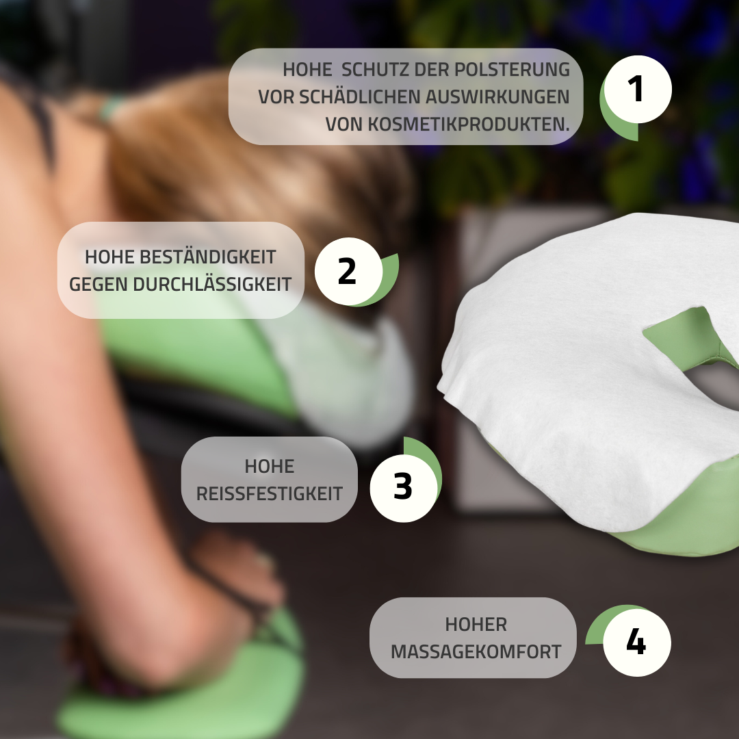 Huse de unică folosință din material netesut pentru tetiera mesei de masaj