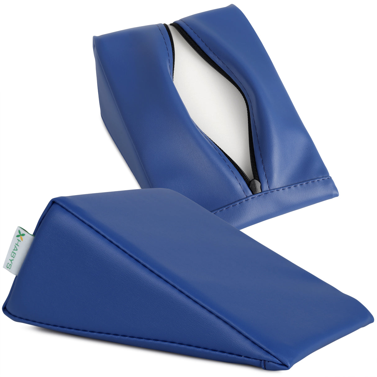 Pernă triunghiulară de poziționare pentru masaj 20x15x10 cm | Vinyl Flex