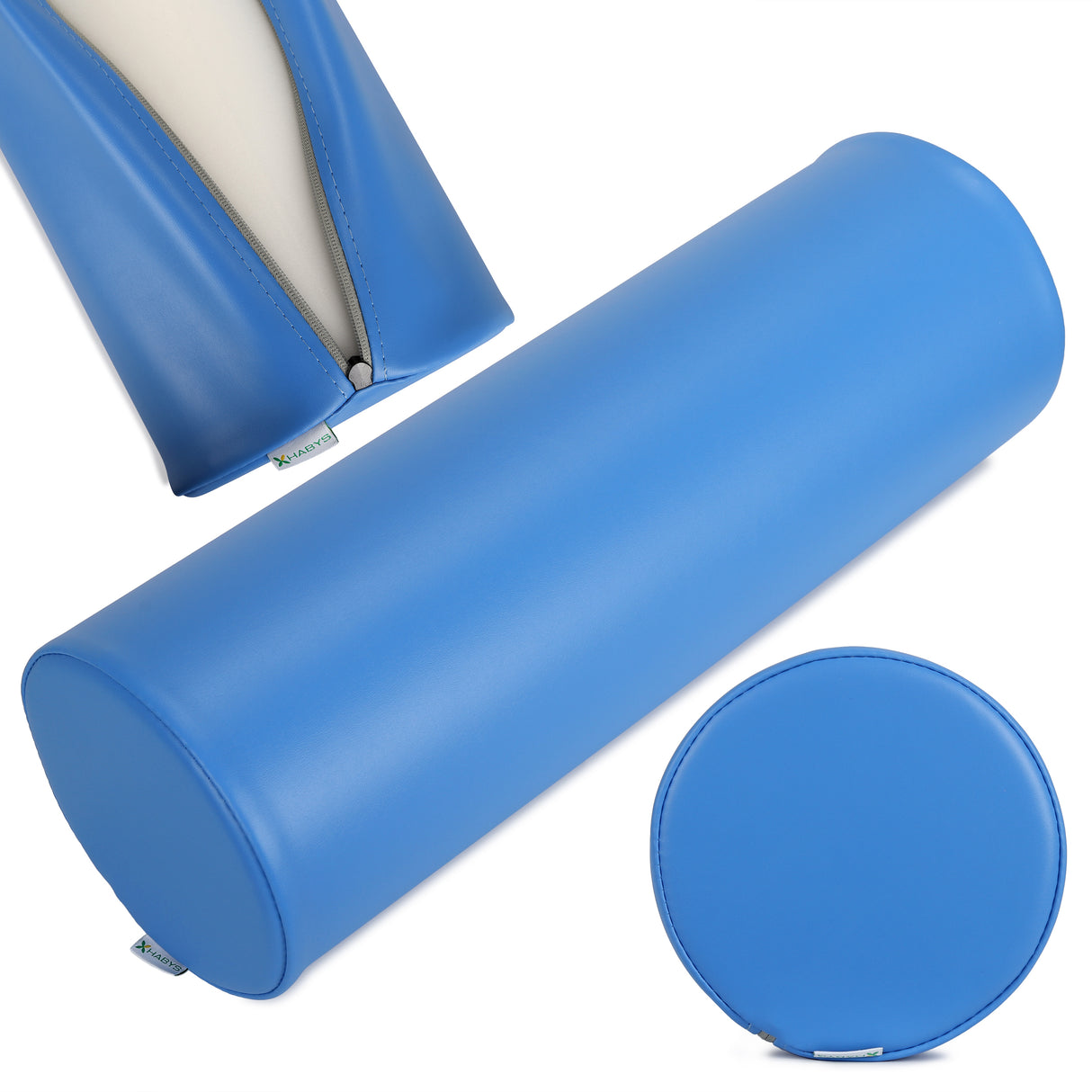 Pernă cilindru de poziționare pentru masaj 20x60 cm | Vinyl Flex