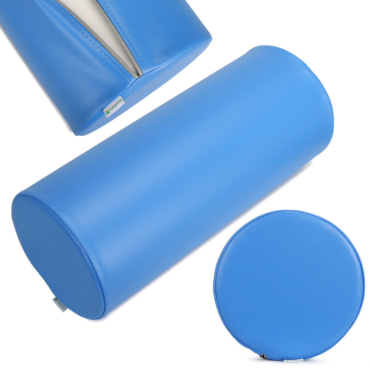 Pernă cilindru de poziționare pentru masaj 25x60 cm | Vinyl Flex