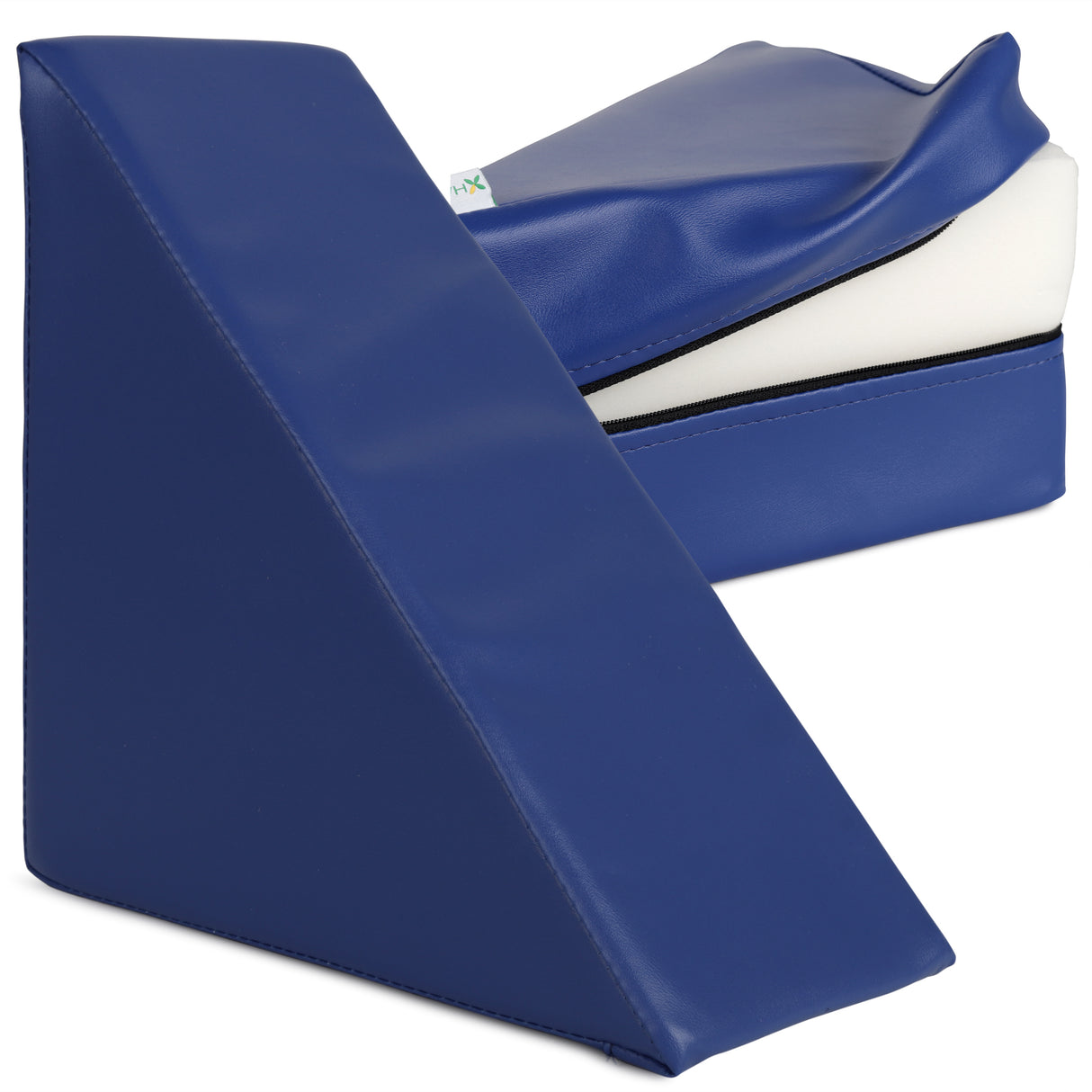 Pernă triunghiulară de poziționare pentru masaj 30x15x30 cm | Vinyl Flex