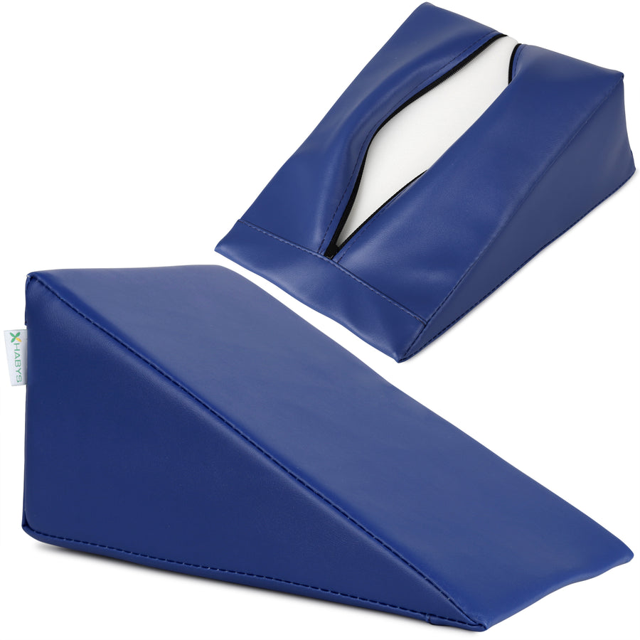 Pernă triunghiulară de poziționare pentru masaj 30x20x16 cm | Vinyl Flex