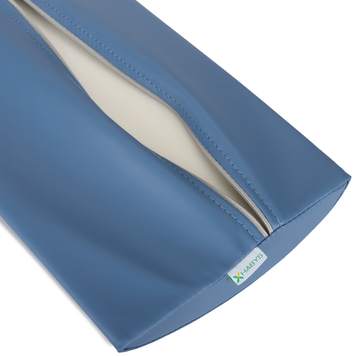 Pernă semi-cilindru de poziționare lombară pentru masaj 40x25x5 cm | Soft Touch