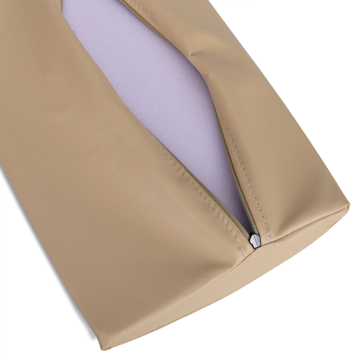 Pernă semi-cilindru de poziționare lombară pentru masaj 40x25x5 cm | Soft Touch