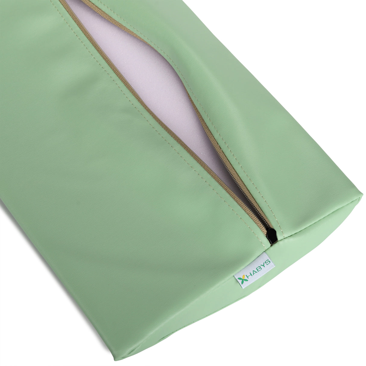 Pernă semi-cilindru de poziționare lombară pentru masaj 40x25x5 cm | Tapițerie Vinyl Flex