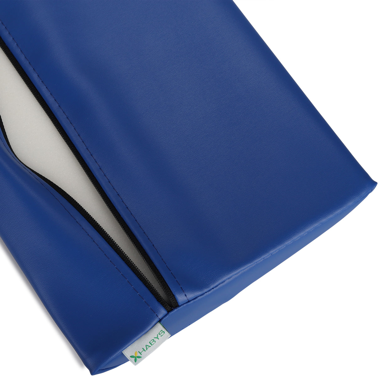 Pernă semi-cilindru de poziționare lombară pentru masaj 40x25x7 cm | Tapițerie Vinyl Flex