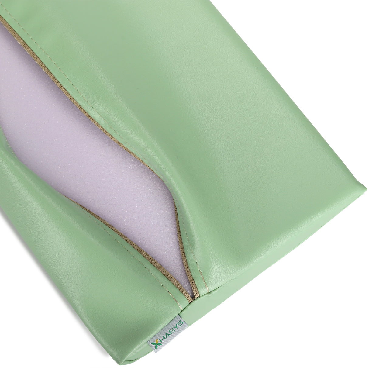 Pernă semi-cilindru de poziționare lombară pentru masaj 40x25x7 cm | Tapițerie Vinyl Flex