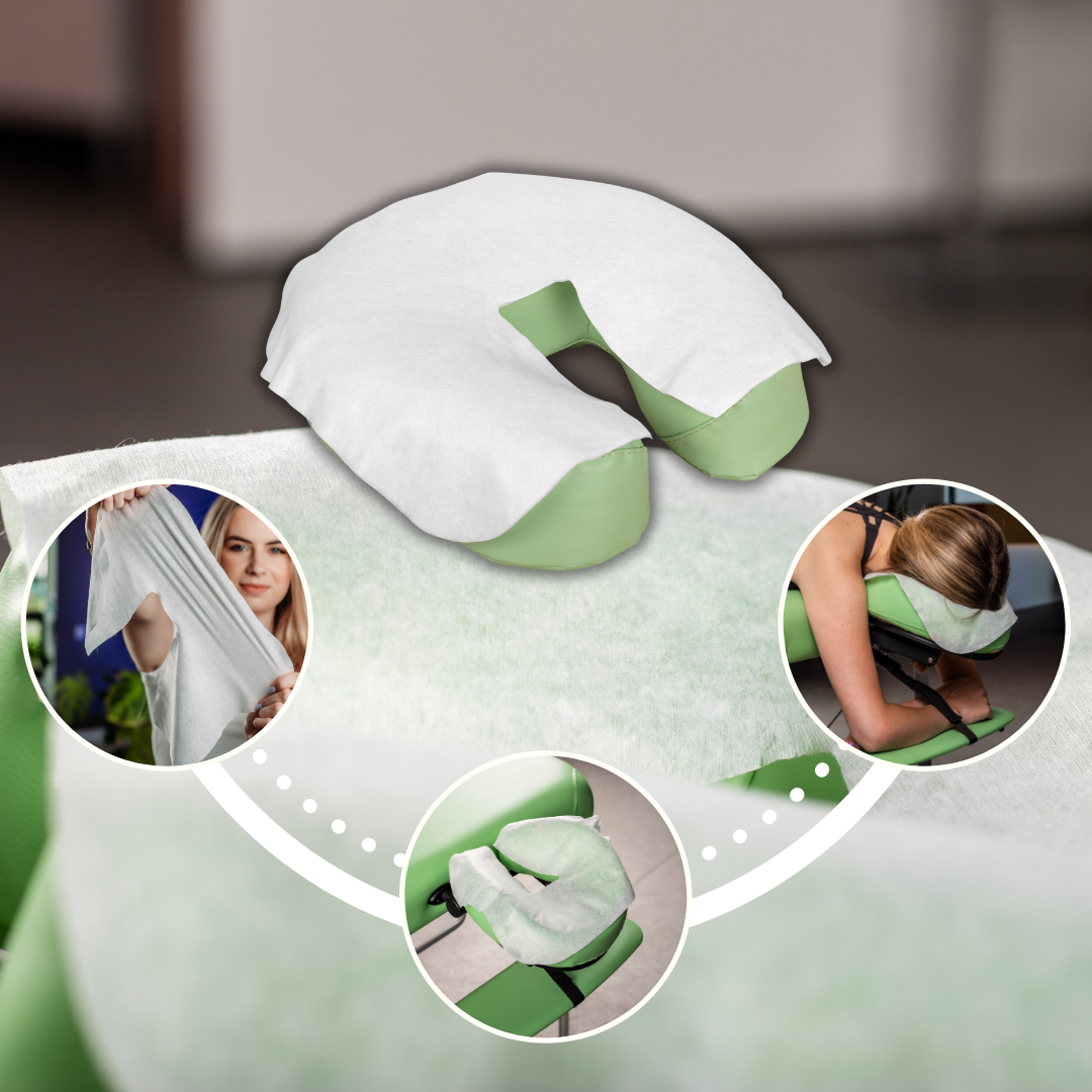 Huse de unică folosință din material netesut pentru tetiera mesei de masaj