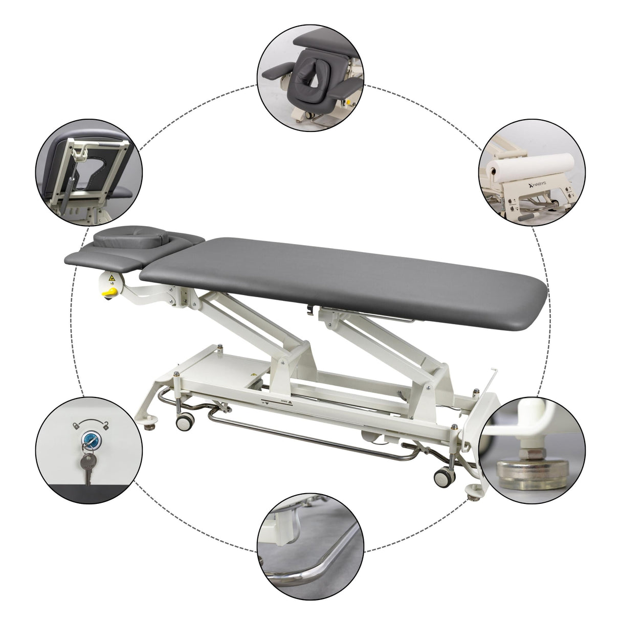 Masă de masaj electrică Evero V4 | Pat de masaj electric | 4 segmente | Ramă Control | 3 ani garanție!