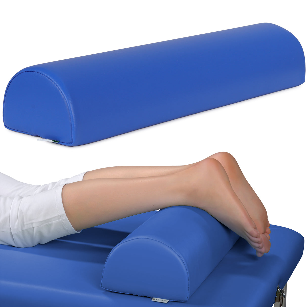 Pernă semi-cilindru de poziționare pentru masaj 60x15x10 cm | Vinyl Flex