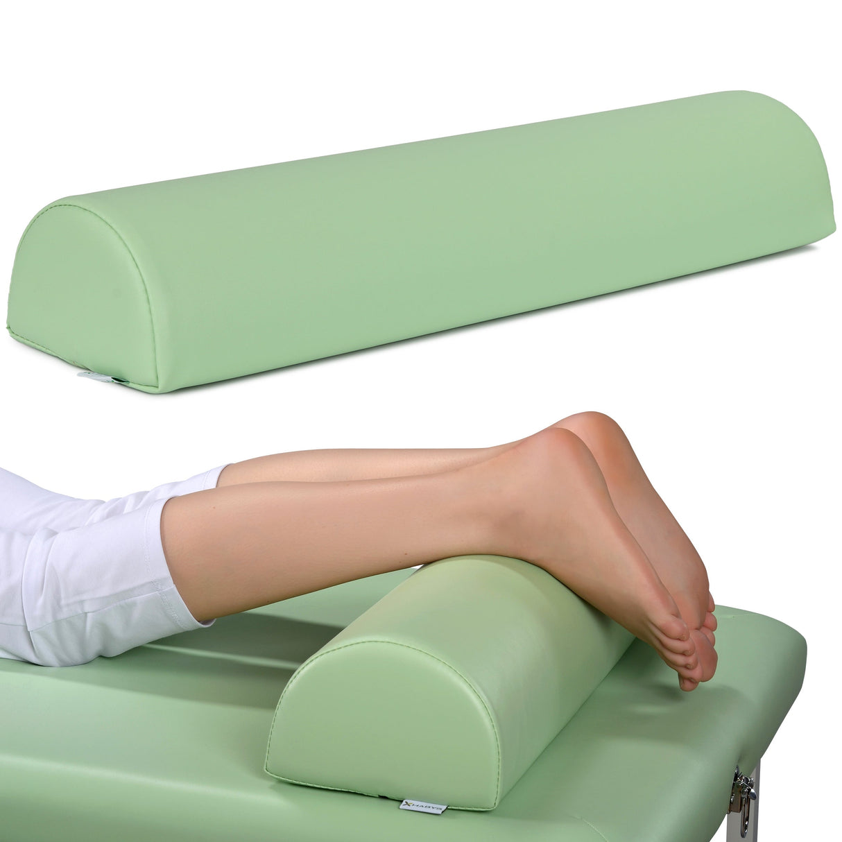 Pernă semi-cilindru de poziționare pentru masaj 60x15x10 cm | Vinyl Flex