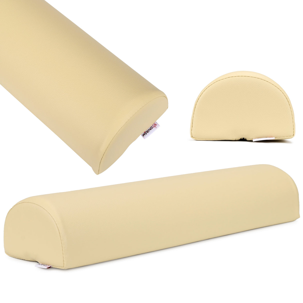 Pernă semi-cilindru de poziționare pentru masaj 60x15x10 cm | Comfy Base