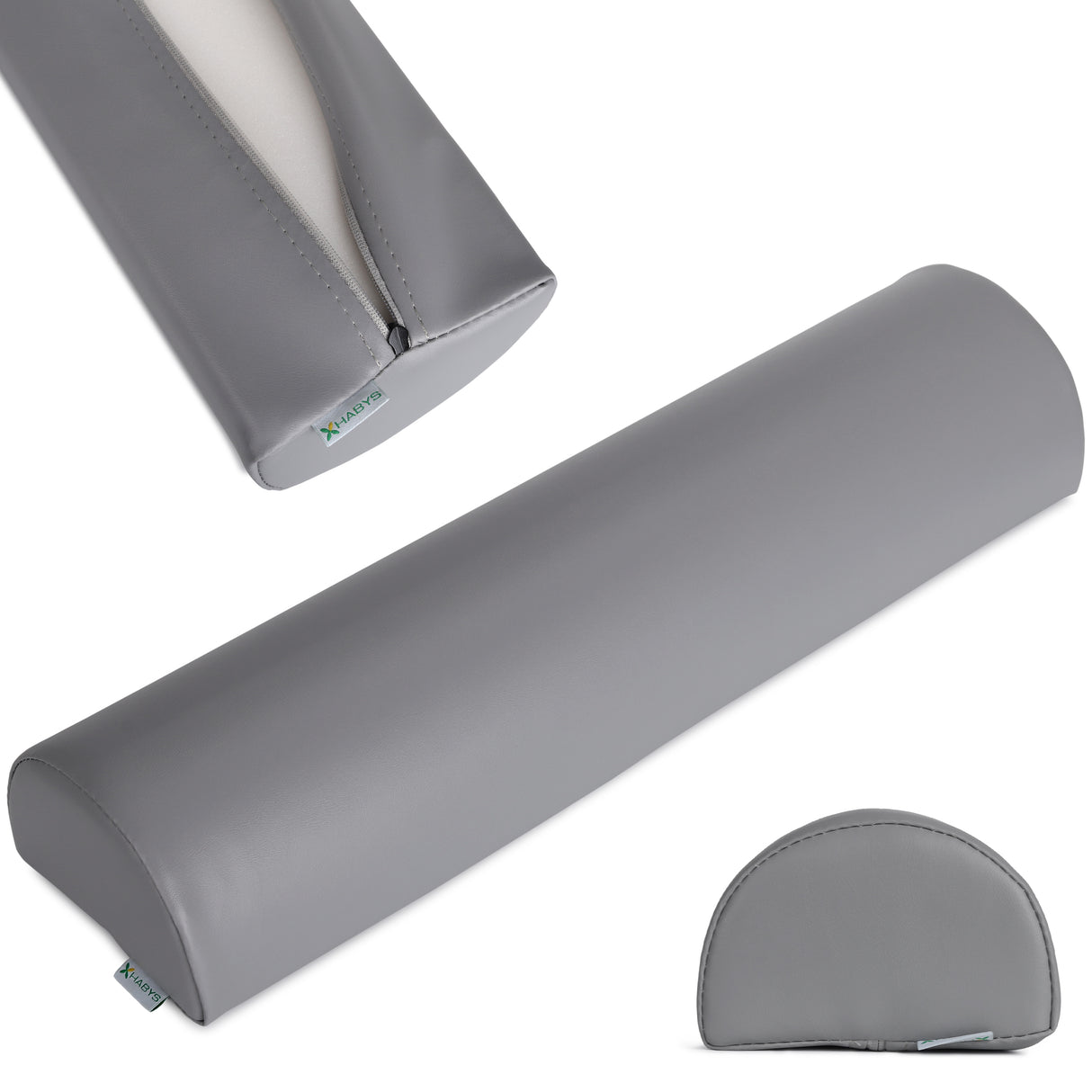 Pernă semi-cilindru de poziționare pentru masaj 60x15x10 cm | Vinyl Flex