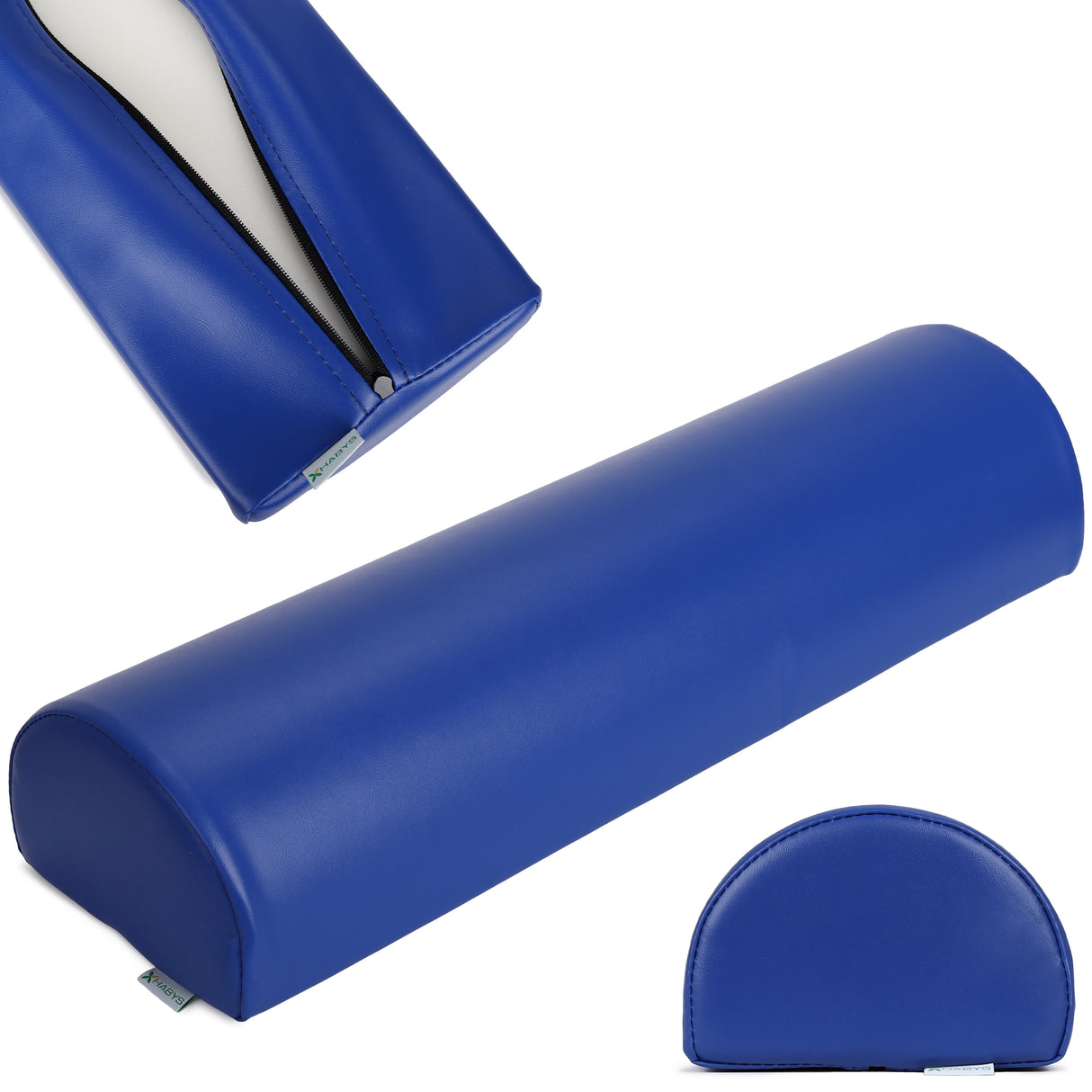 Pernă semi-cilindru de poziționare pentru masaj 60x18x12 cm | Vinyl Flex