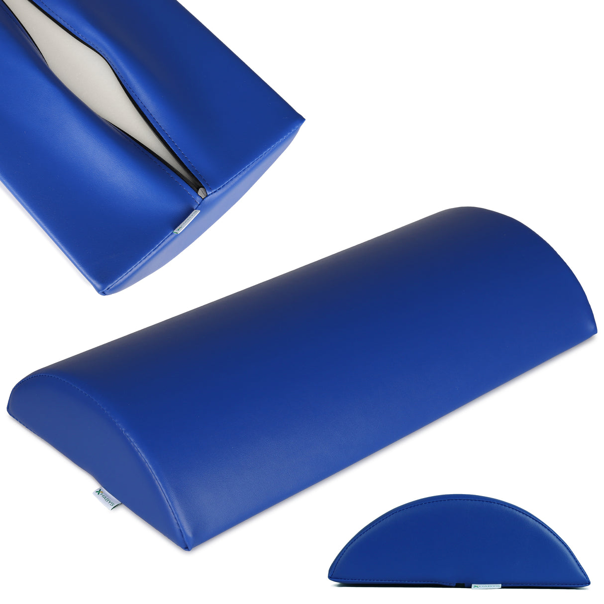 Pernă semi-cilindru de poziționare pentru masaj 60x30x10 cm | Vinyl Flex