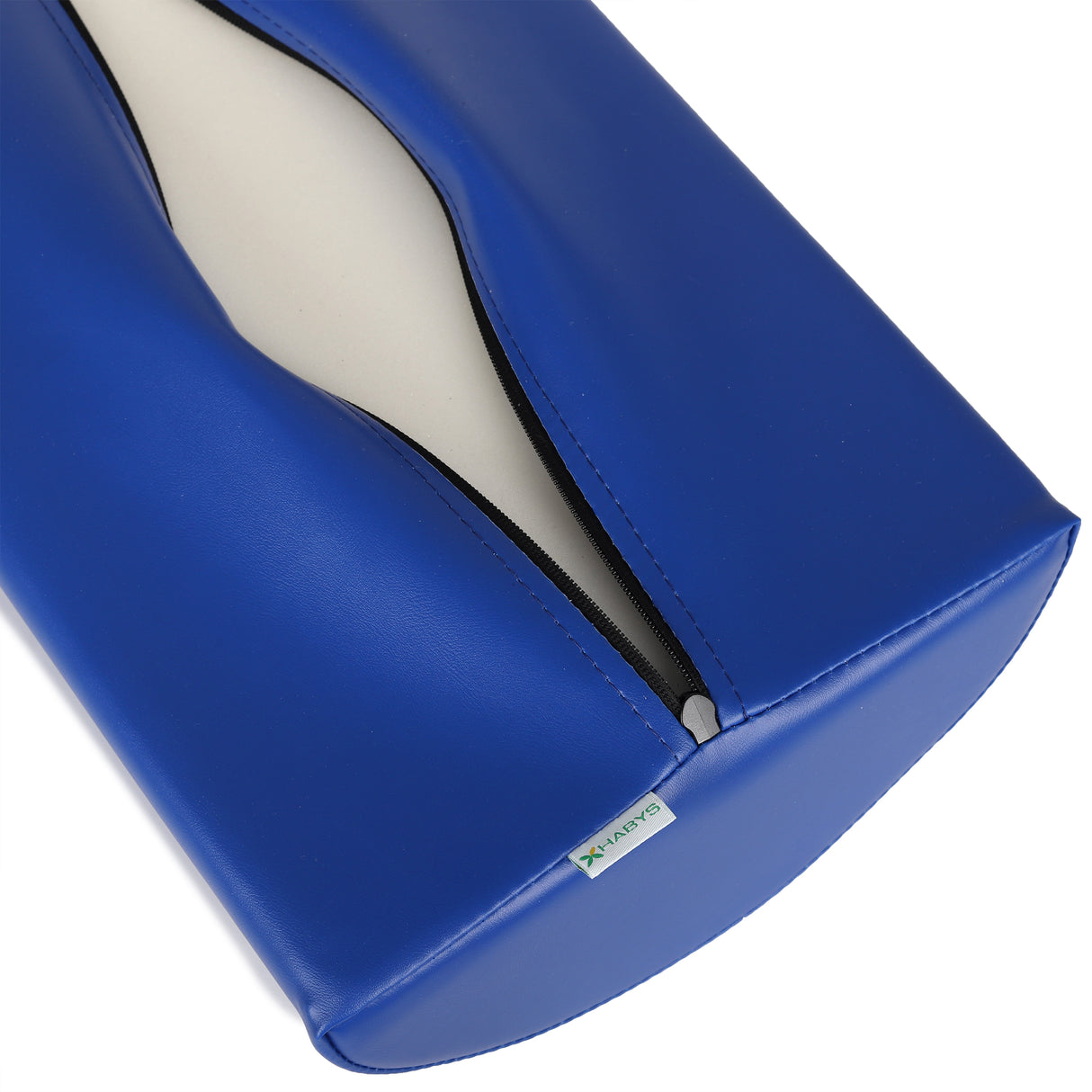 Pernă semi-cilindru de poziționare pentru masaj 60x30x15 cm | Vinyl Flex