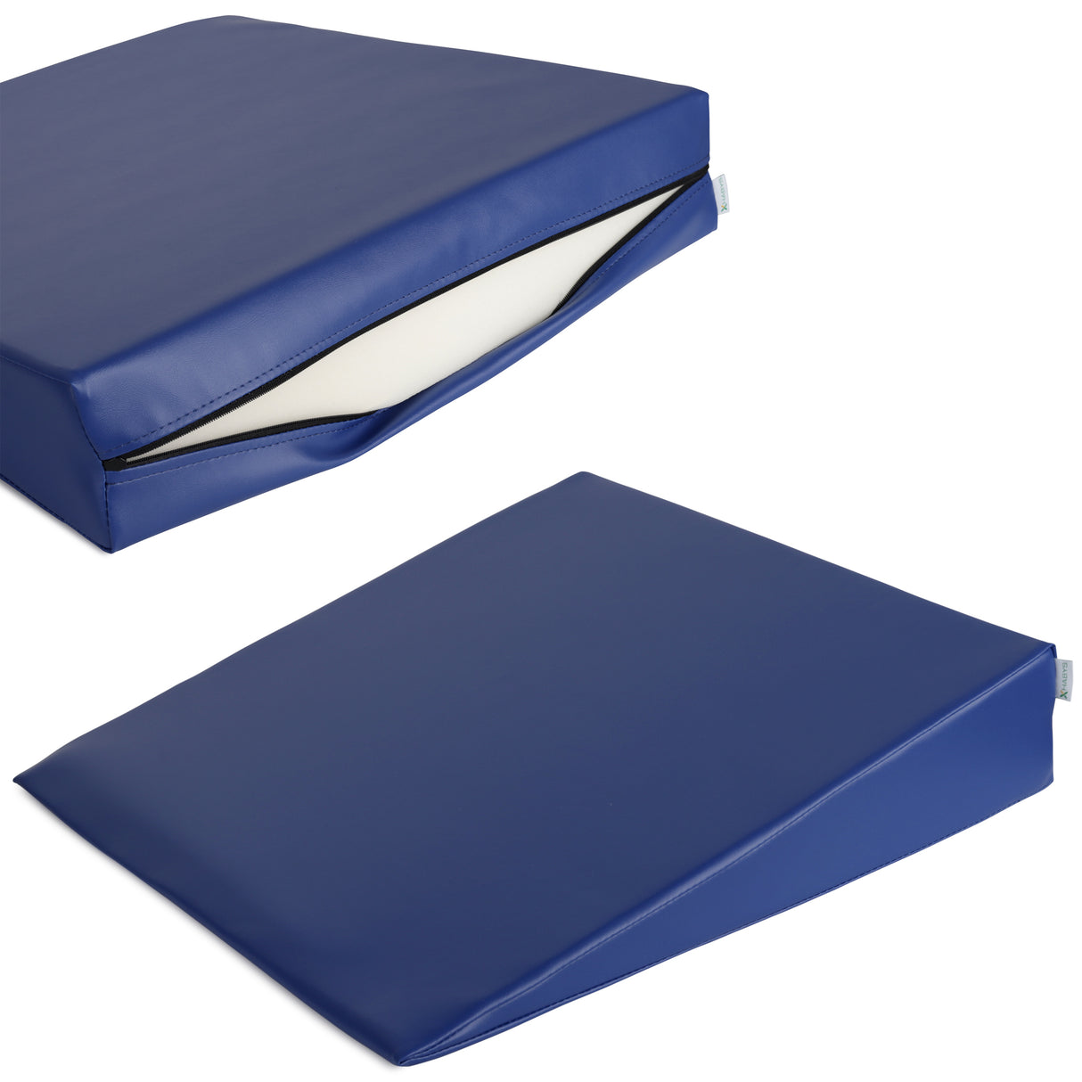 Pernă triunghiulară de poziționare pentru masaj 60x60x12 cm | Vinyl Flex