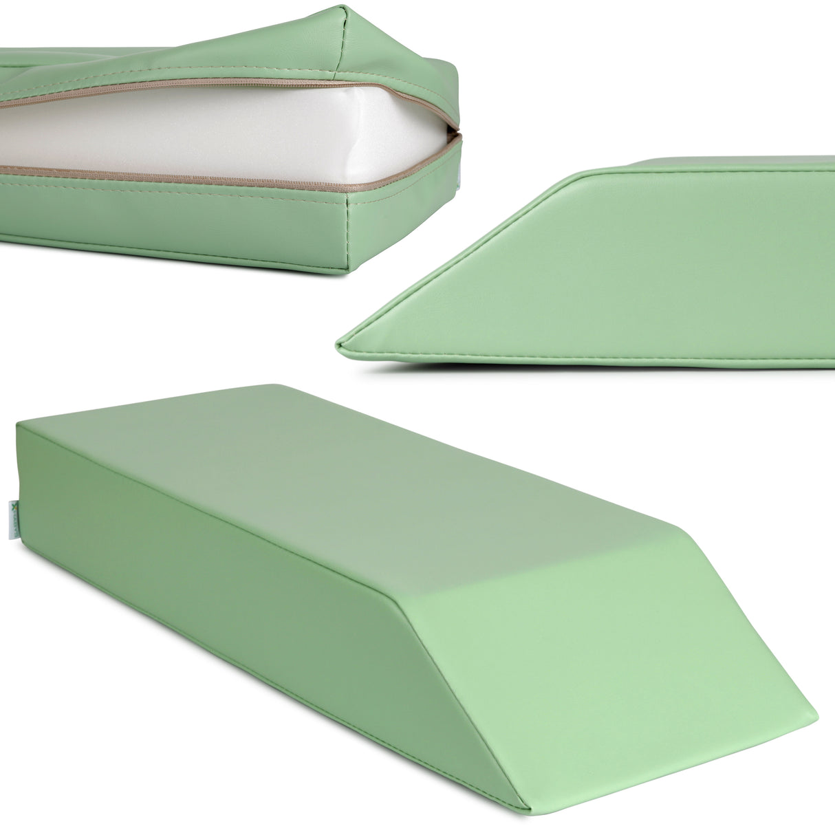 Pernă de poziționare tip pană pentru masaj 67/53x25x10 cm | Vinyl Flex