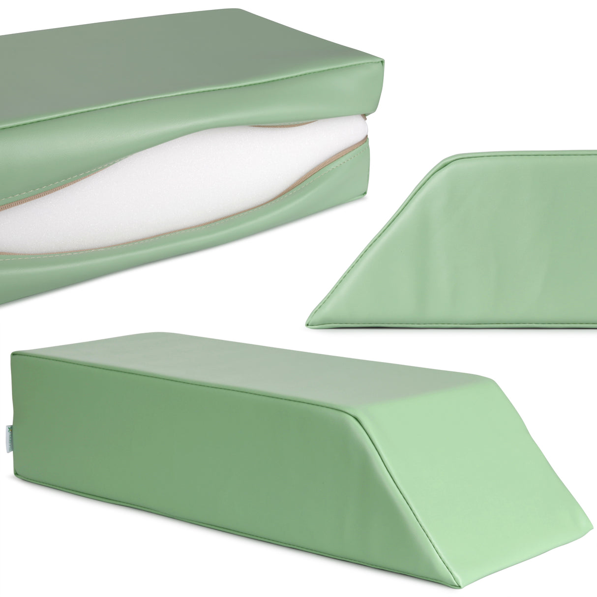 Pernă de poziționare tip pană pentru masaj 67/53x25x15 cm | Vinyl Flex