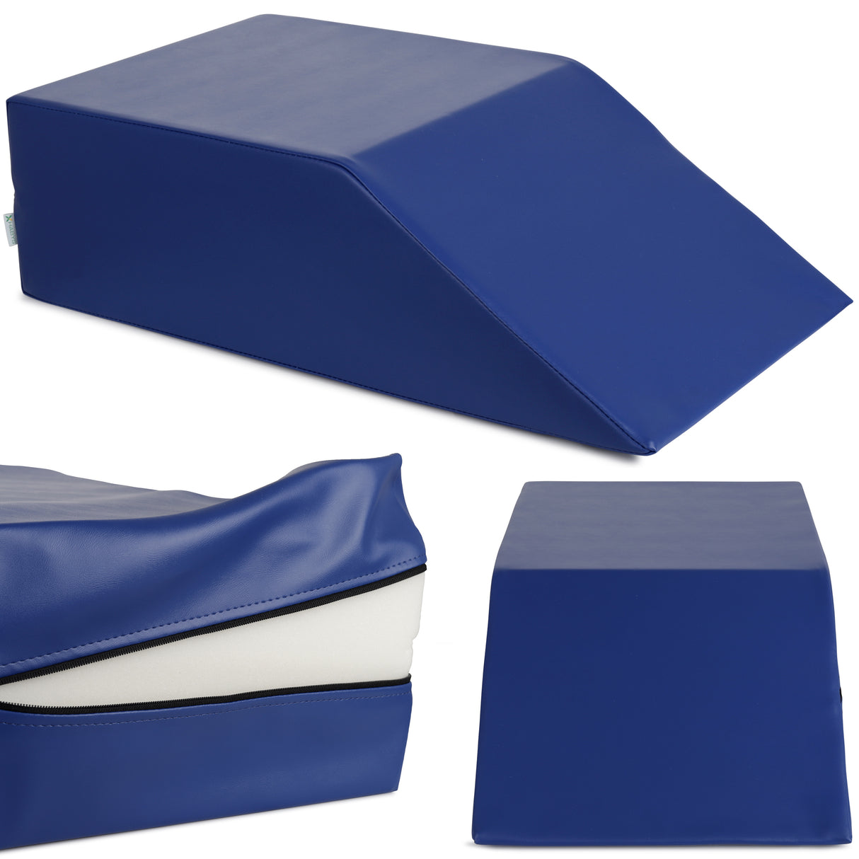 Pernă de poziționare tip pană pentru masaj 70/40x40x20 cm | Vinyl Flex