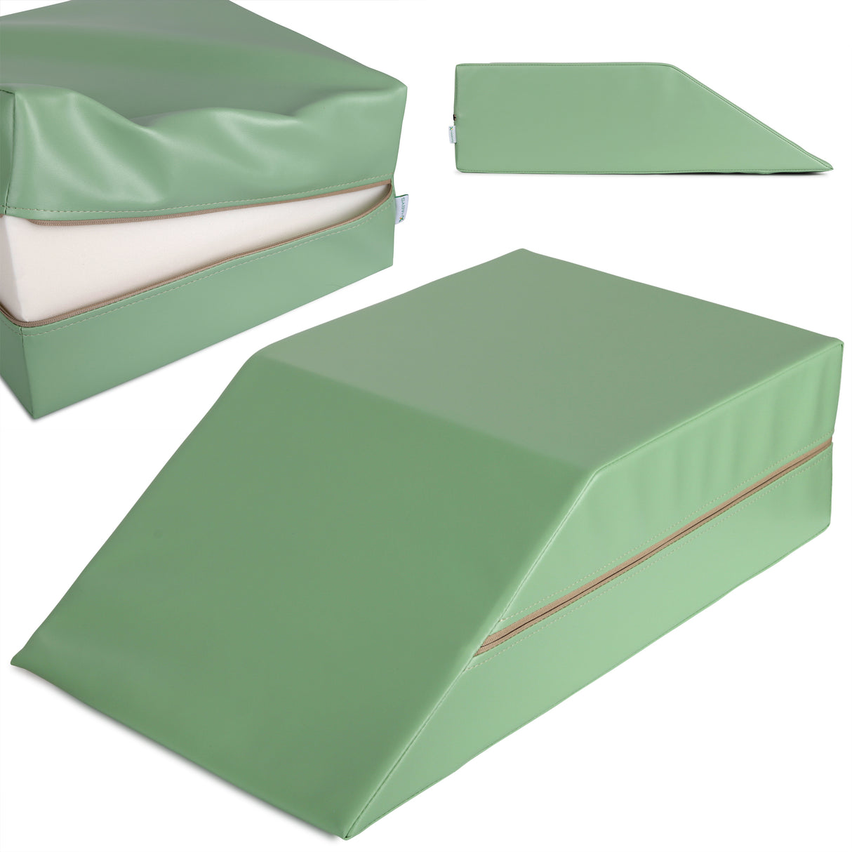 Pernă de poziționare tip pană pentru masaj 70/40x40x20 cm | Vinyl Flex