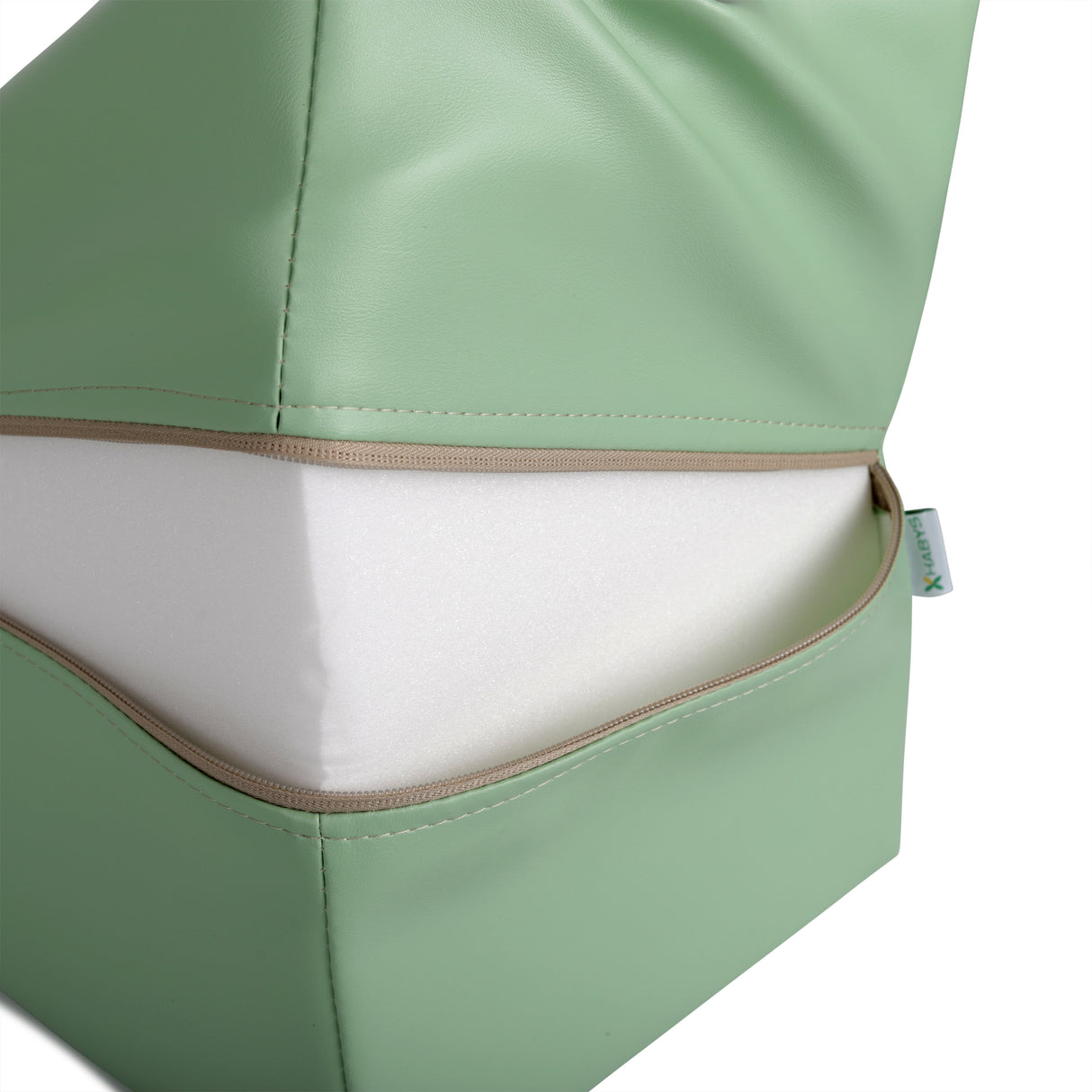 Pernă triunghiulară de poziționare pentru masaj 70x24x30 cm | Vinyl Flex