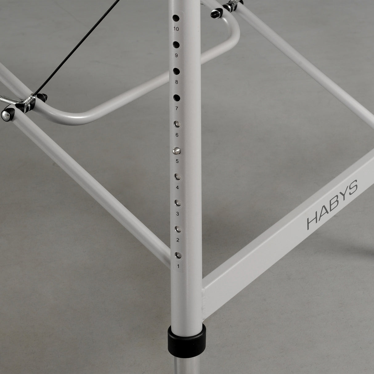 Masă de masaj pliabilă Aero Plus | 60 cm | Negru