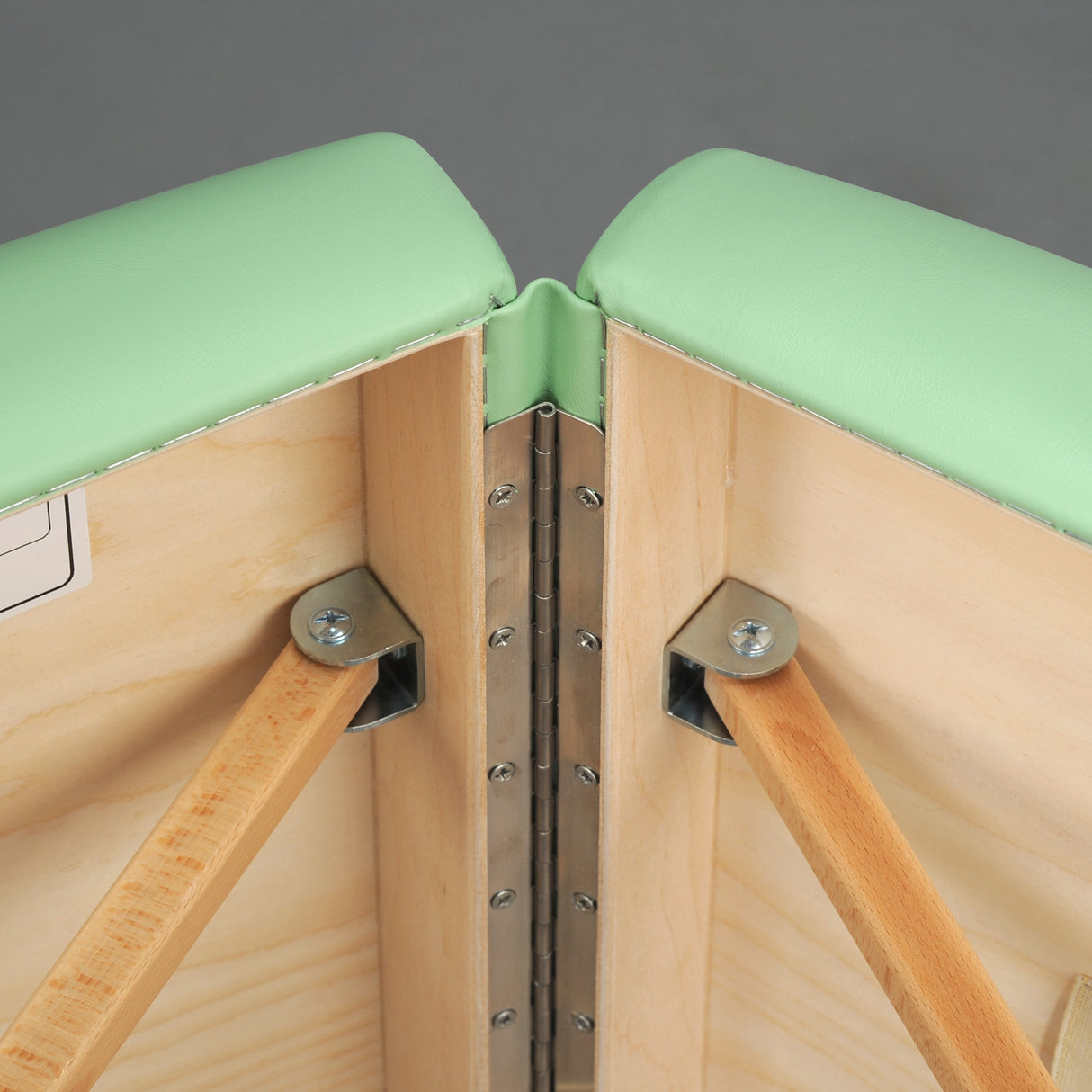 Masă de masaj pliabilă Panda Plus | Pat cosmetică | 70 cm | Verde