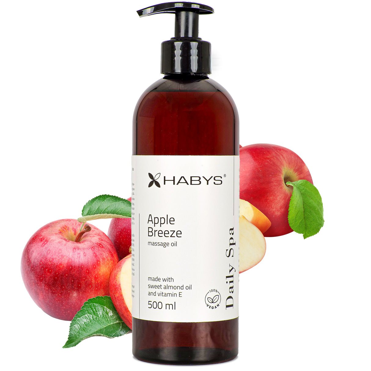 Ulei de masaj Habys | Daily Spa Apple Breeze | 500 ml