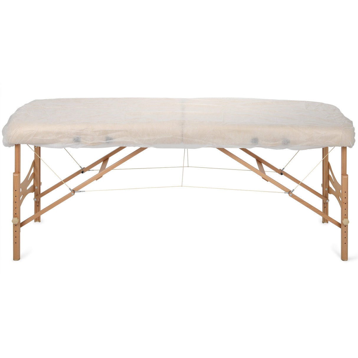 Cearșafuri de unică folosință cu elastic pentru mesele de masaj | 10 bucăți