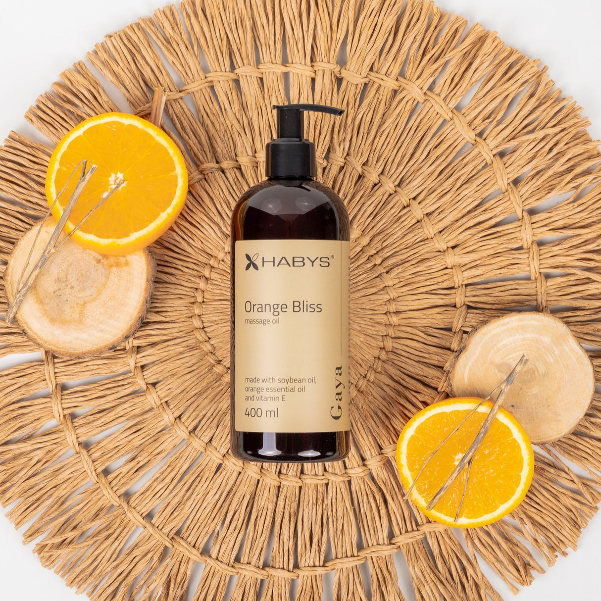 Ulei de masaj GAYA | Orange Bliss | 400 ml