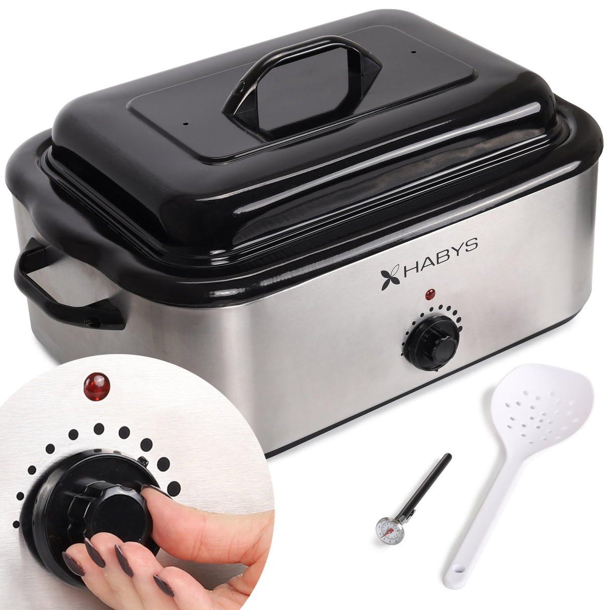 Încălzitor analog pentru pietre de masaj vulcanice | 17 Litri