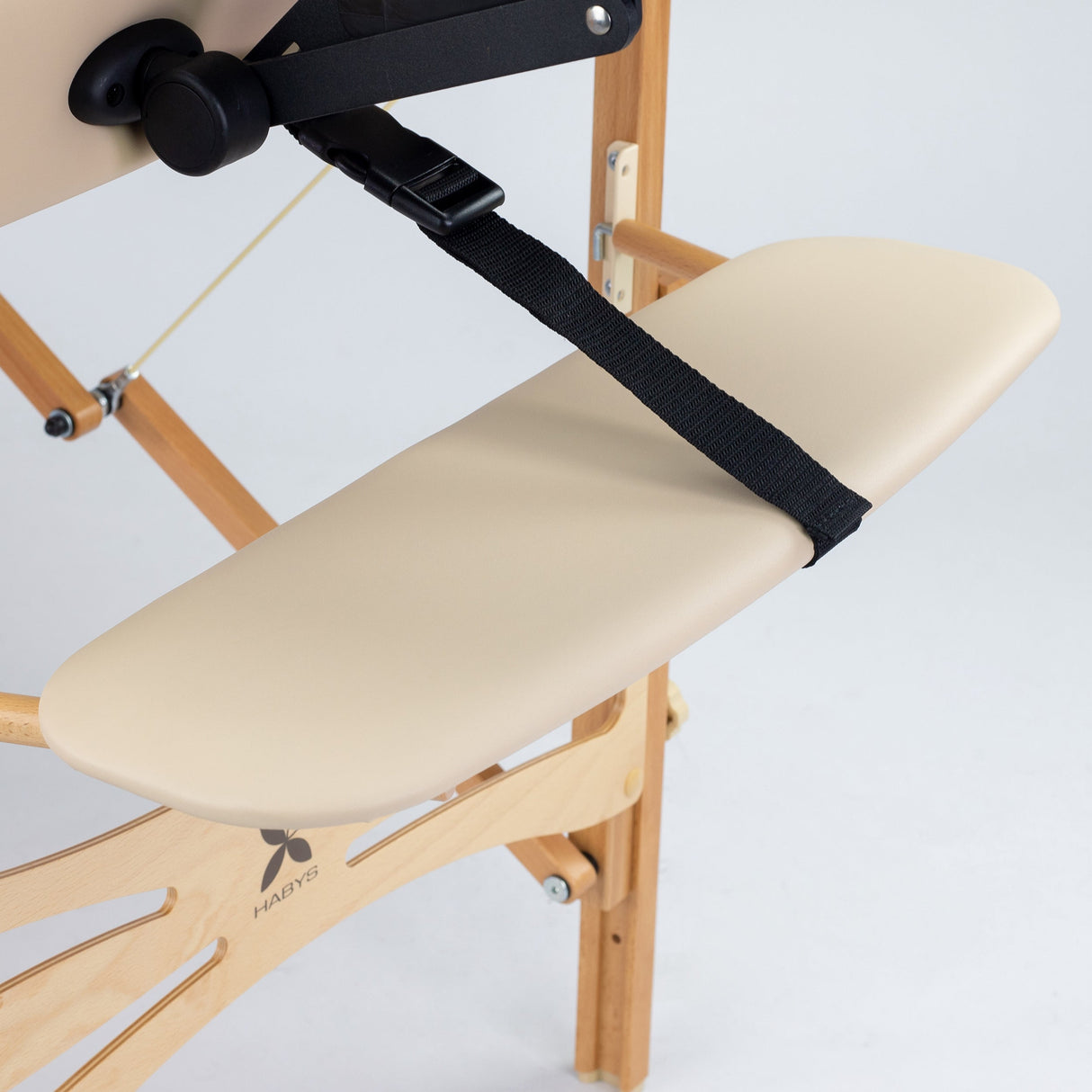 Masă de masaj pliabilă Panda | Masă cosmetică (cu orificiu facial în blat)