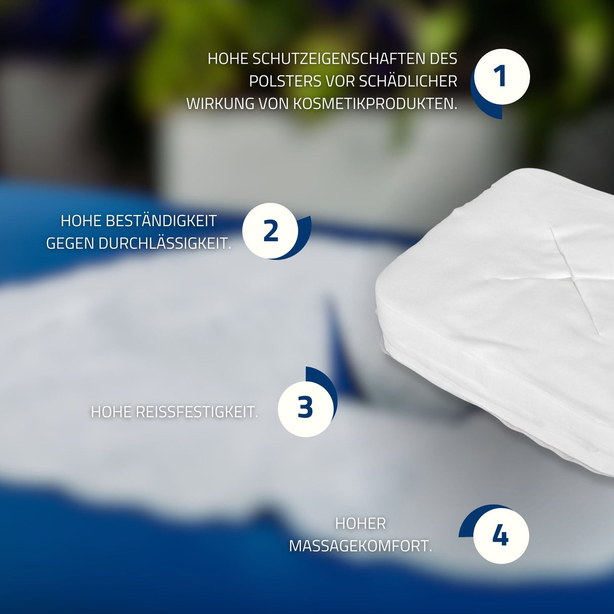 Huse de unică folosință pentru orificiu față, pentru mesele de masaj