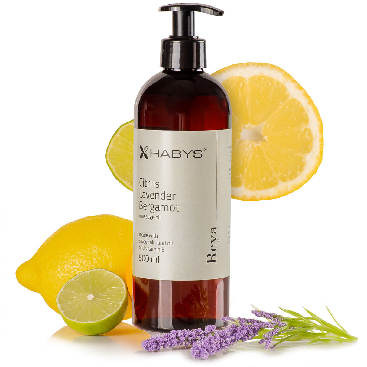 Ulei de masaj Habys | Reya Citrus Lavender Bergamot