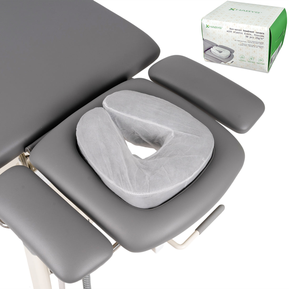 Huse de unică folosință pentru tetieră din material nețesut, cu elastic, pentru Evero ERGO V4, X7 & Proxima V4 ERGO, X7 | 50 bucăți