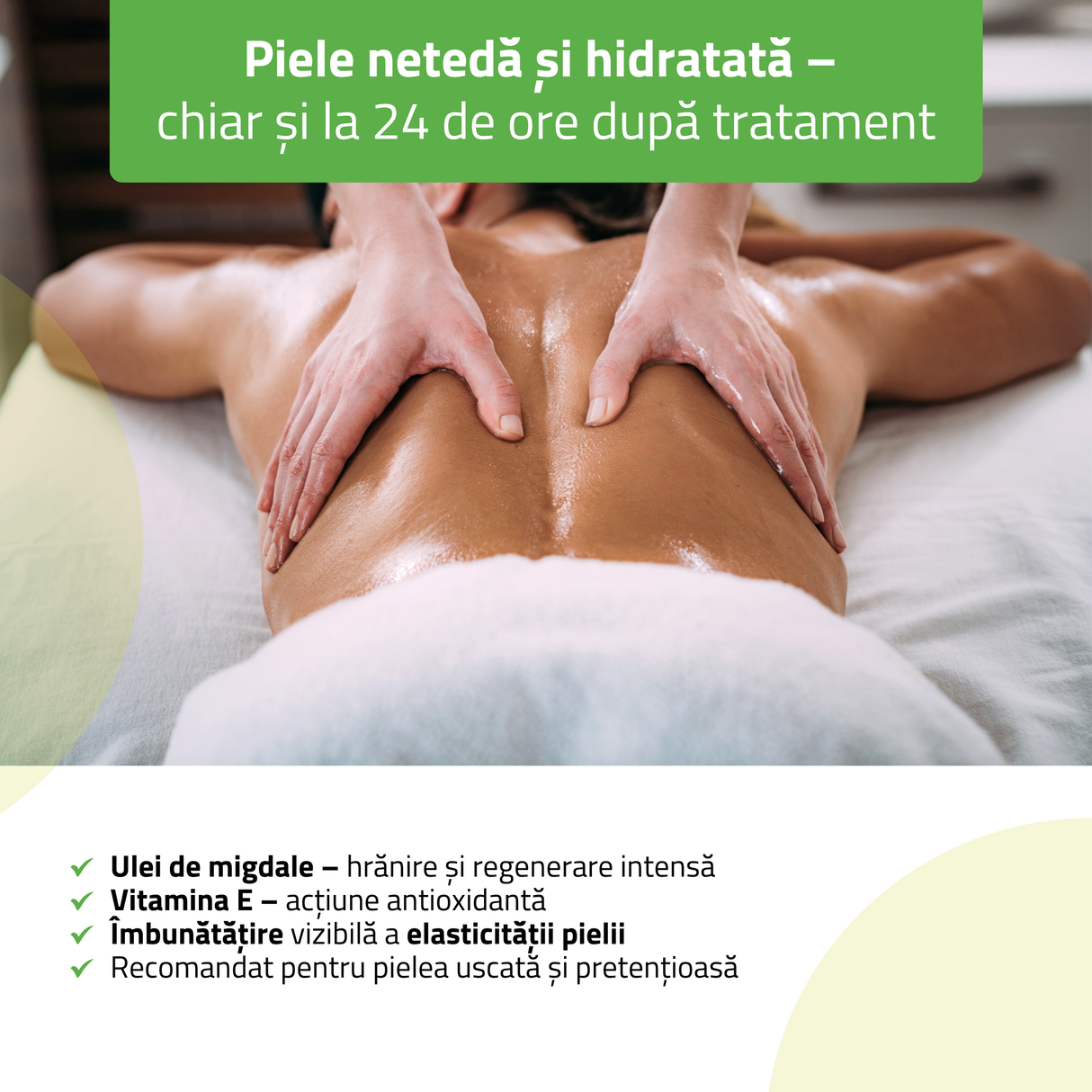 Ulei de masaj Habys | Daily Spa Iasomie & Vanilie | 500 ml