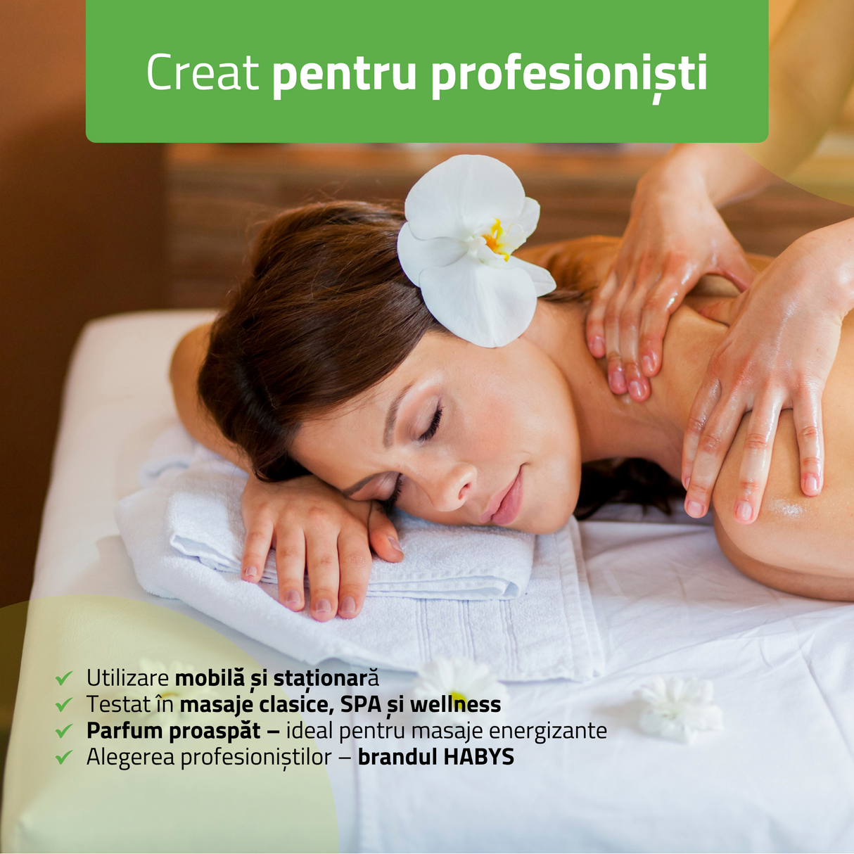 Ulei de masaj Habys | Daily Spa Apple Breeze | 500 ml