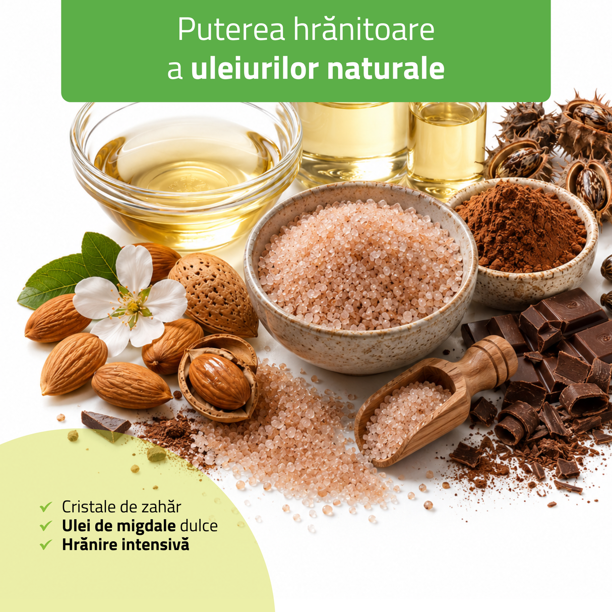 Exfoliant cu zahăr Daily Spa Chocolate Dream | HABYS | 250 ml