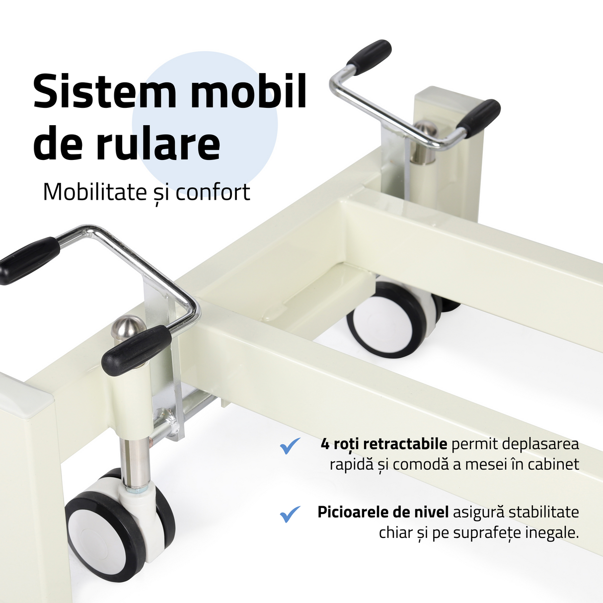 Masă de masaj hidraulică ULTIMA H3 | Reglare hidraulică a înălțimii
