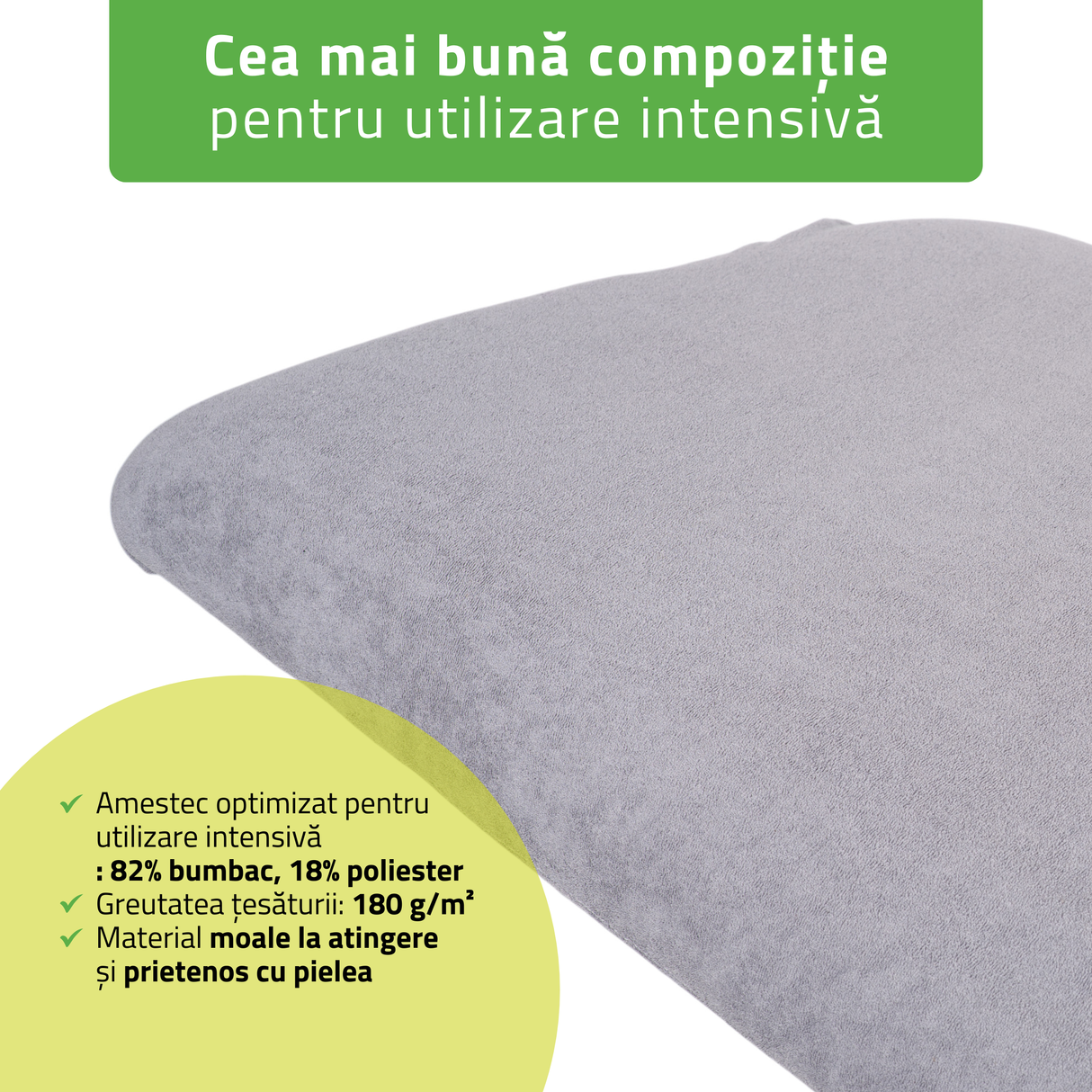 Husă din material frotir cu elastic și șnururi pentru Fotoliu de cosmetică