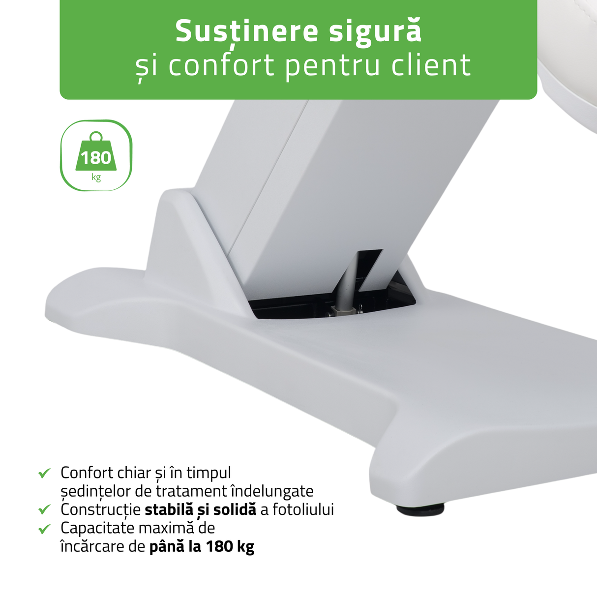 Fotoliu cosmetic, electric SELIA PRO 4 | Telecomandă manuală | 3 ani garanție!